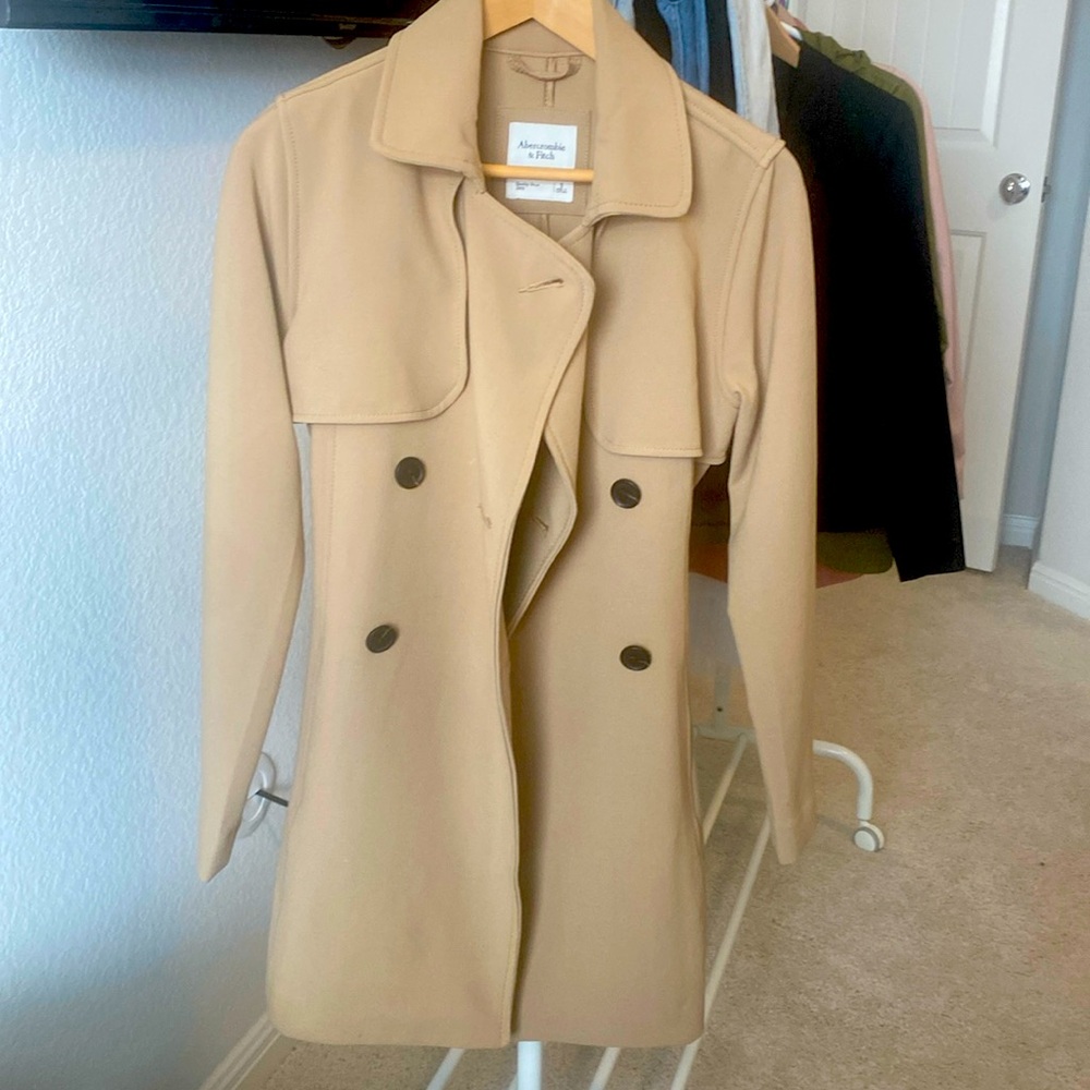 Abercrombie trench coat
